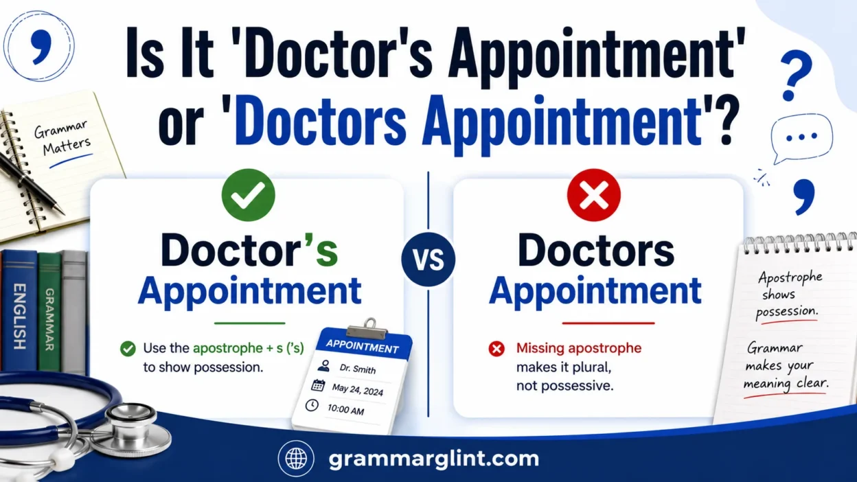 Is It “Doctor's Appointment