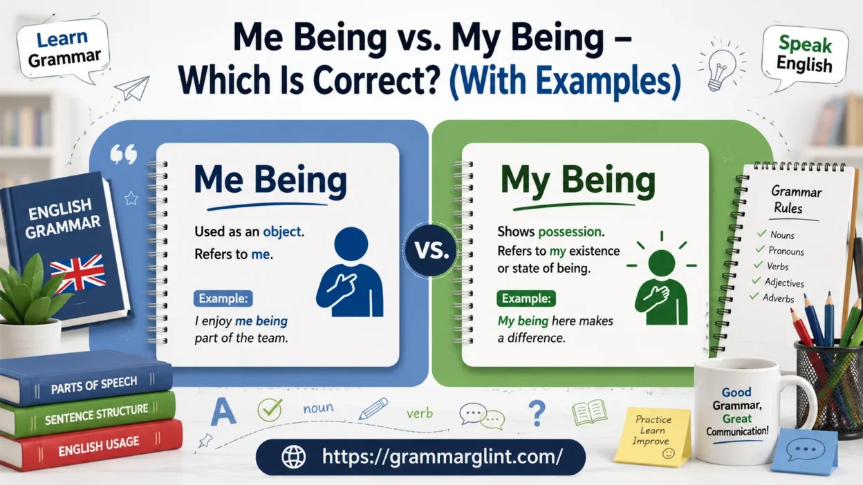 Me Being vs. My Being