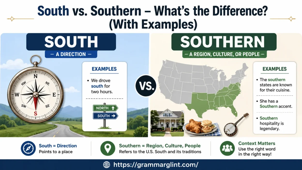 South vs. Southern