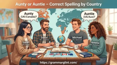 Aunty or Auntie