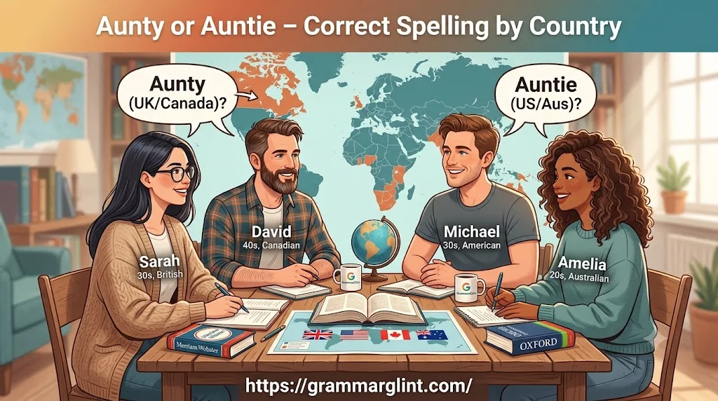 Aunty or Auntie