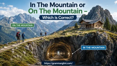 In The Mountain or On The Mountain