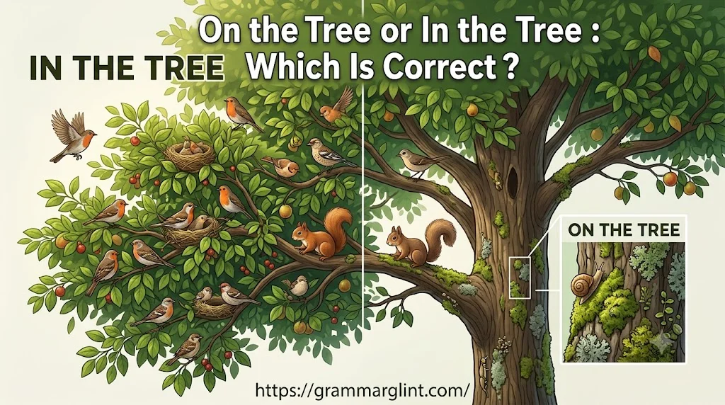 On the Tree or In the Tree