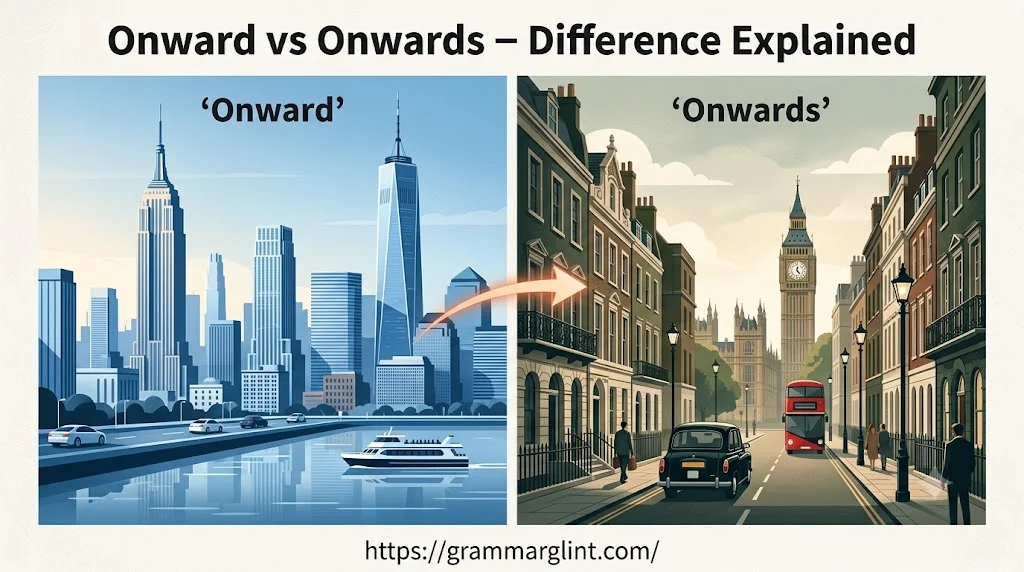 Onward or Onwards