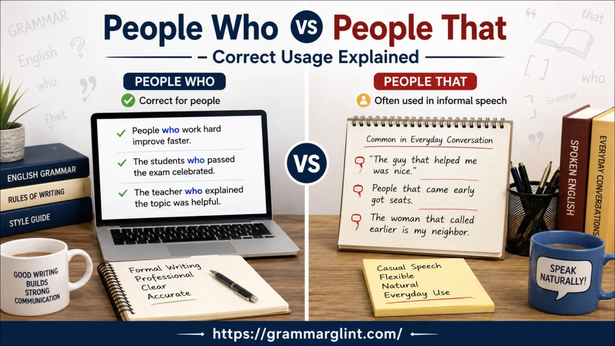 People Who vs People That