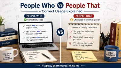 People Who vs People That