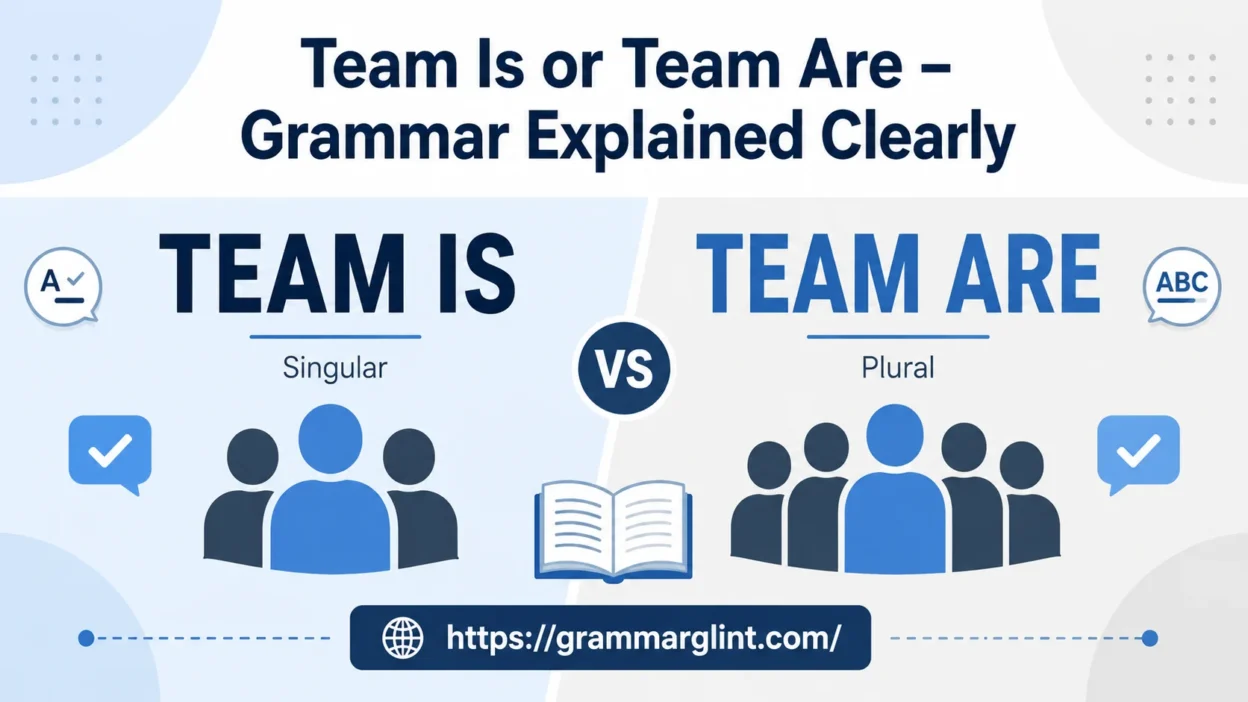 Team Is or Team Are
