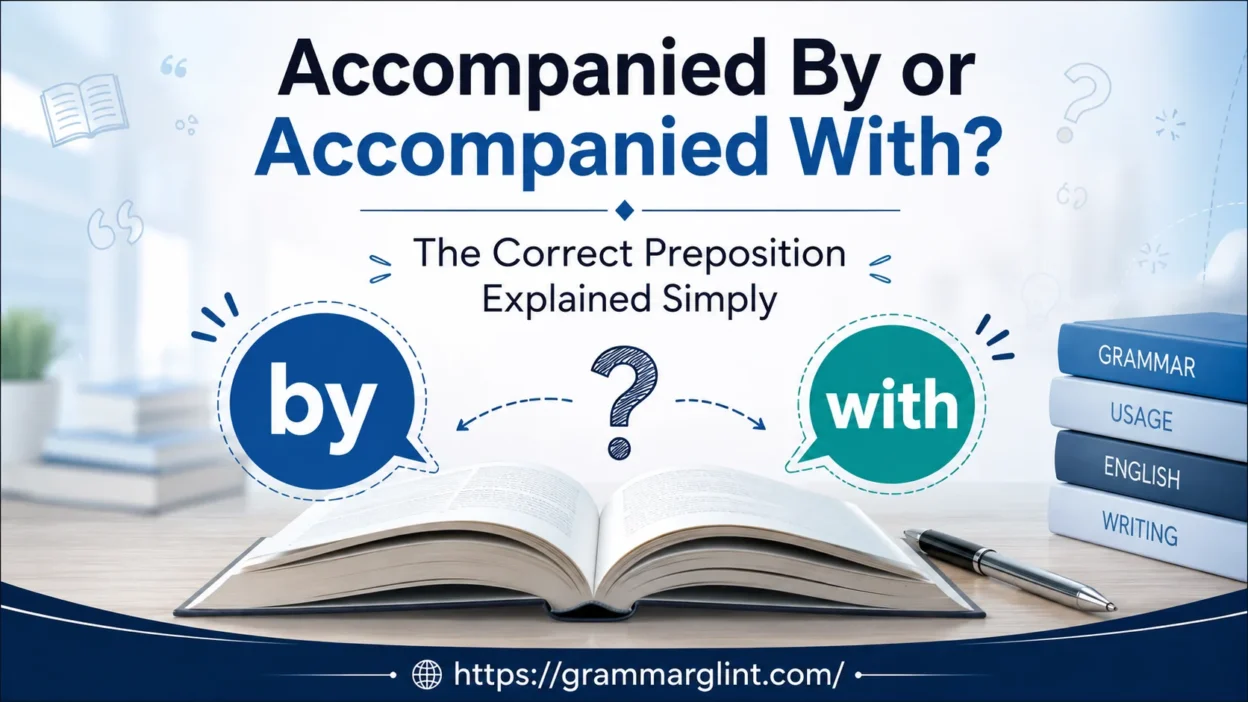 Accompanied By or Accompanied With