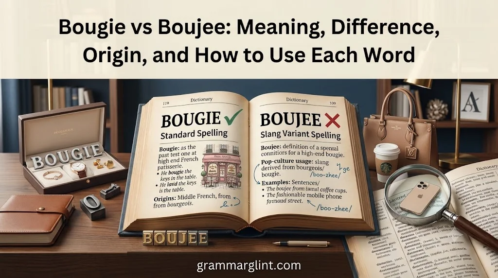Bougie vs Boujee