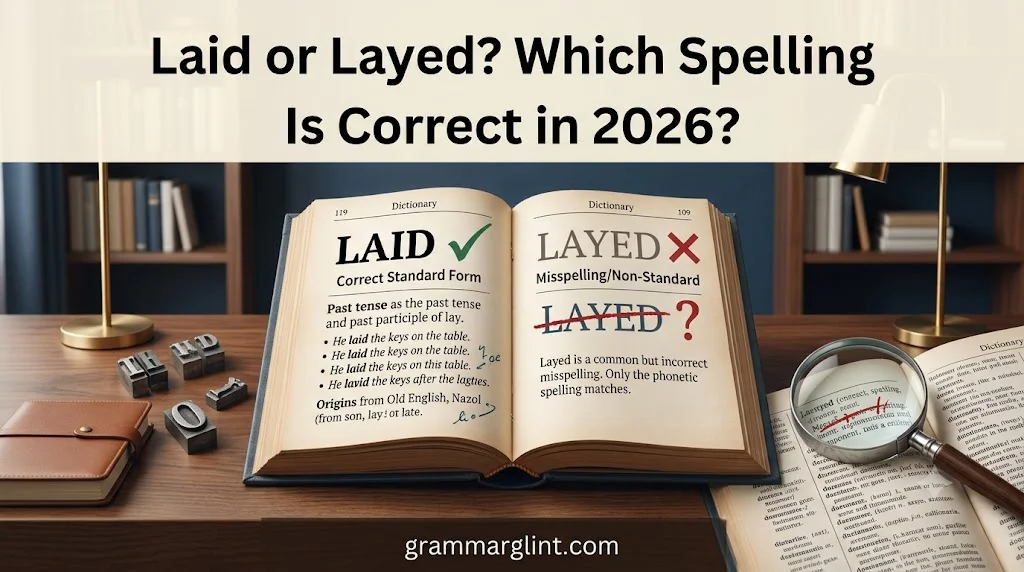 Laid or Layed