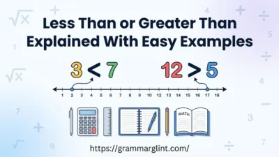 Less Than or Greater Than
