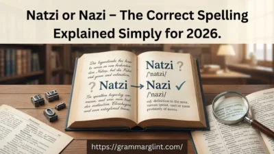 Natzi or Nazi