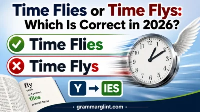 Time Flies or Time Flys